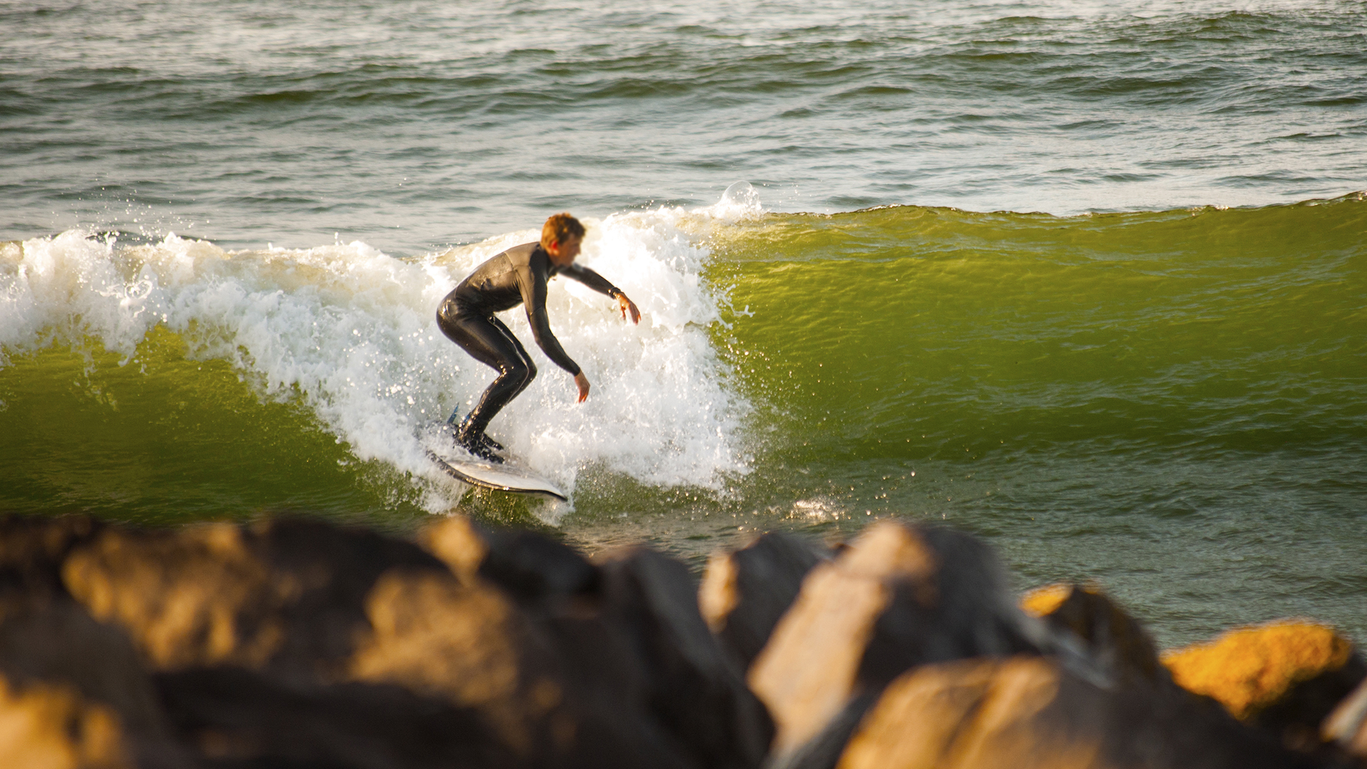 Surfing on the West Coast